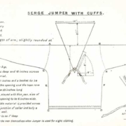 CFB Esquimalt Naval and Military Museum - Articles - A Sailors Life - Uniforms and Clothing Regulations - Serge Jumper Pattern 1