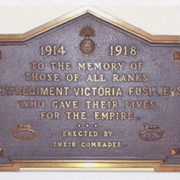 CFB Esquimalt Naval and Military Museum - Articles - Defending The Coast - 88th Regiment - Plaque