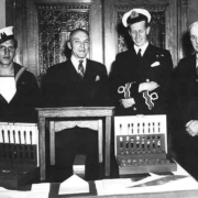 CFB Esquimalt Naval and Military Museum - Articles - Local Heroes - Simmons Presentation