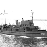 CFB Esquimalt Naval and Military Museum - Articles - Ship Histories - HMCS AMBLER - Neg-DB-0256-1-Ambler-Z32-c1944