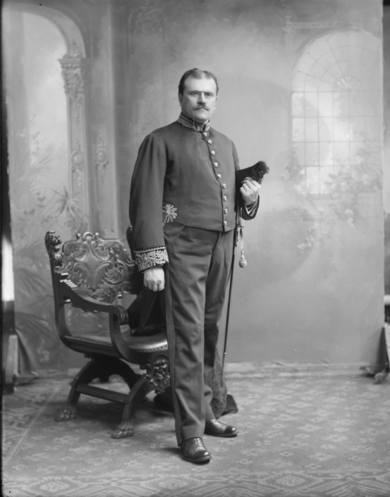 The Honourable Louis Philippe Brodeur, M.P. for Rouville, Quebec, as Minister of Inland Revenue