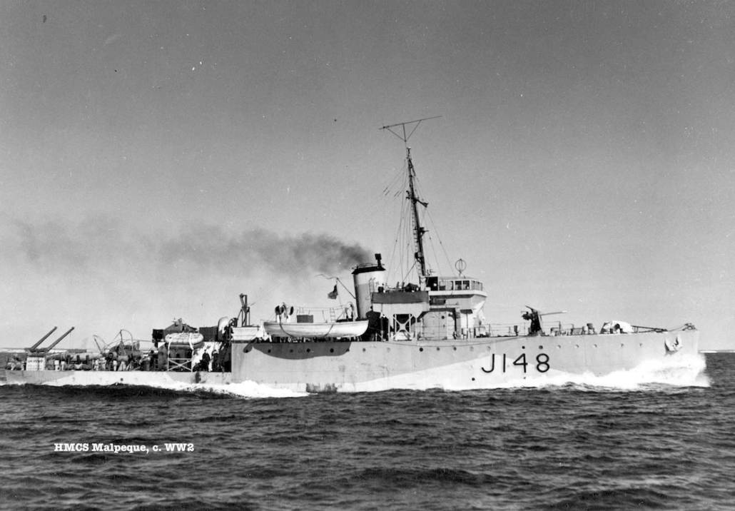 HMCS MALPEQUE - CFB Esquimalt Naval and Military Museum